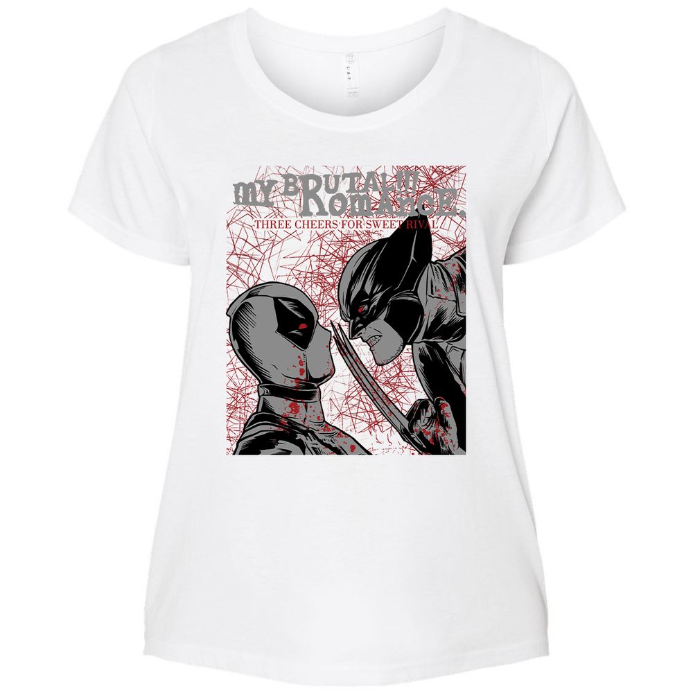 Ladies Curvy Jersey - B67YXKKN - White - 6