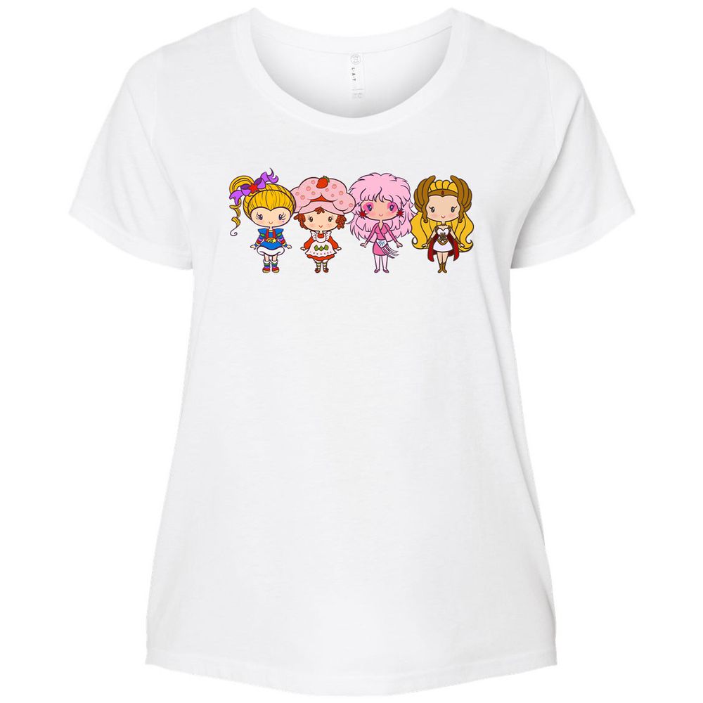 Ladies Curvy Jersey - E6QAALBE - White - 6