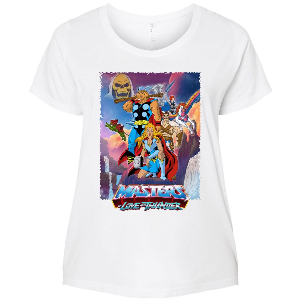 Ladies Curvy Jersey - 9GNTB4T1 - White - 6