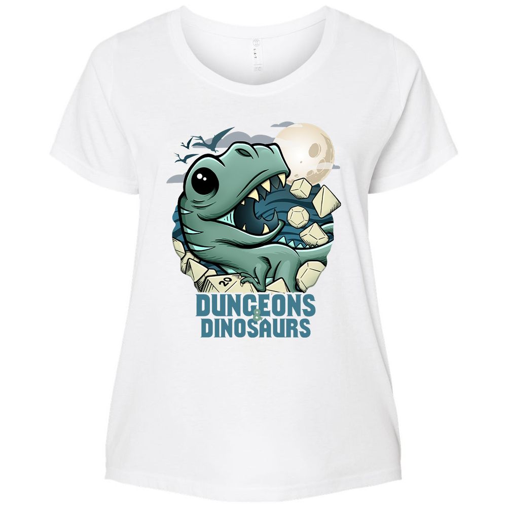 Ladies Curvy Jersey - BKB2CM54 - White - 6