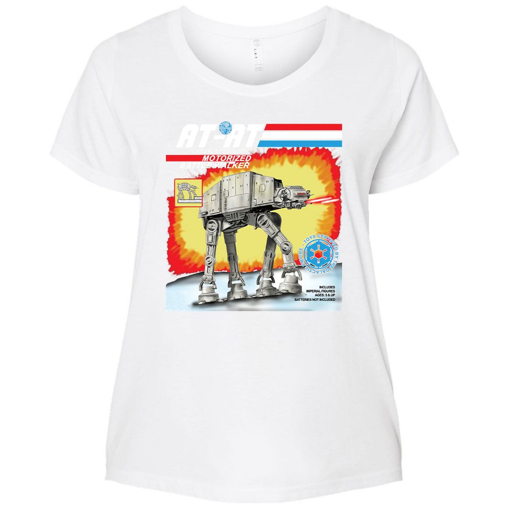 Ladies Curvy Jersey - D8CX3BXE - White - 6