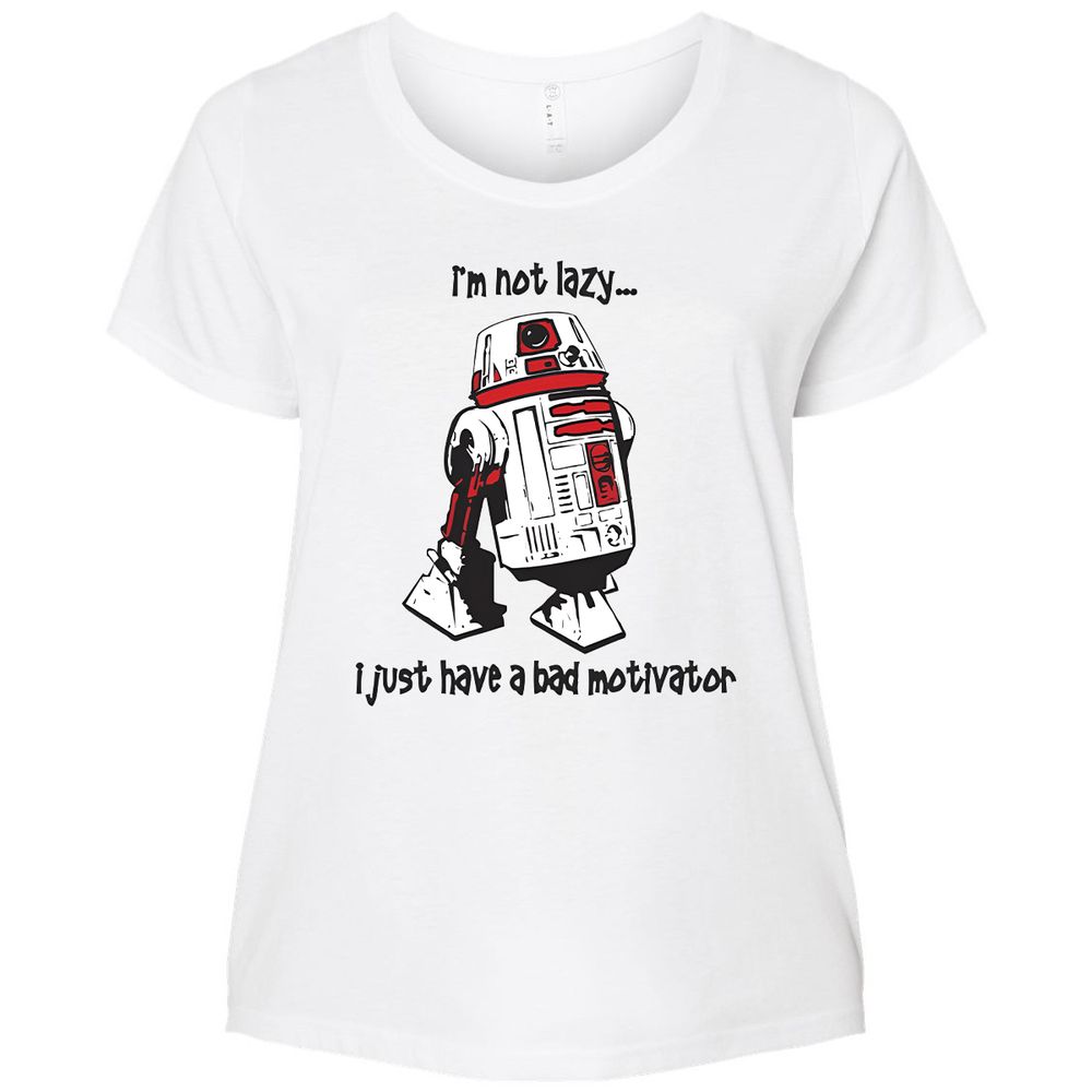 Ladies Curvy Jersey - YXJDGY4Z - White - 6