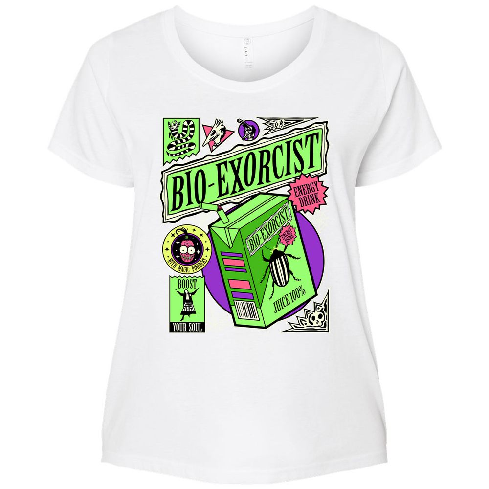 Ladies Curvy Jersey - QXS1WTJ7 - White - 6