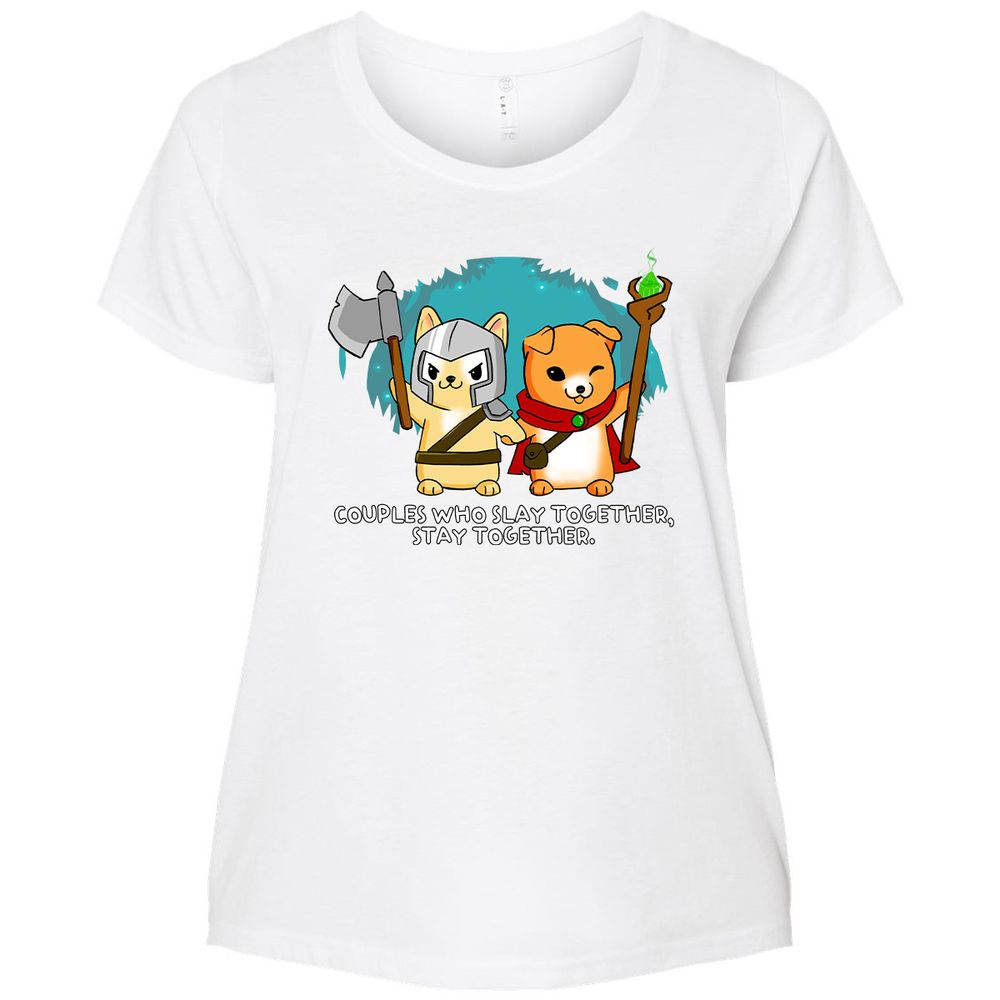 Ladies Curvy Jersey - LDP2DESS - White - 6