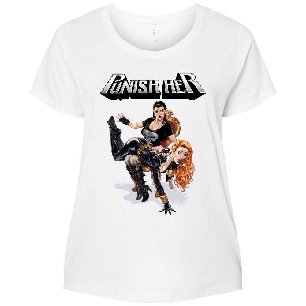 Ladies Curvy Jersey - 1K88BXVU - White - 6