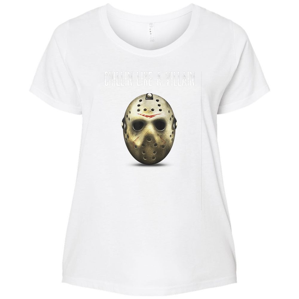 Ladies Curvy Jersey - GVWTTBCJ - White - 6