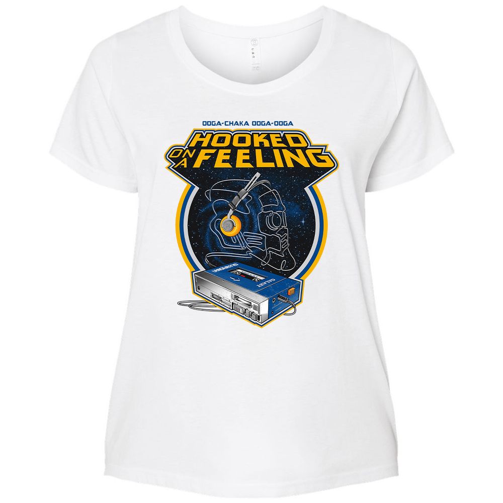 Ladies Curvy Jersey - BU5X6MQX - White - 6