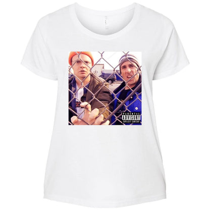 Ladies Curvy Jersey - AX645B8S - White - 6