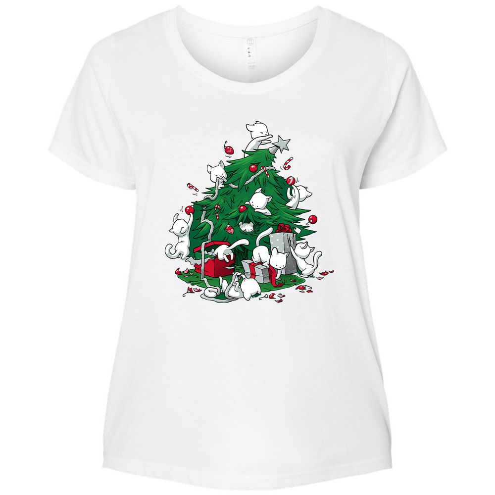 Ladies Curvy Jersey - YX7KPQ45 - White - 6