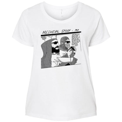 Ladies Curvy Jersey - 8LJ4MA2Q - White - 6