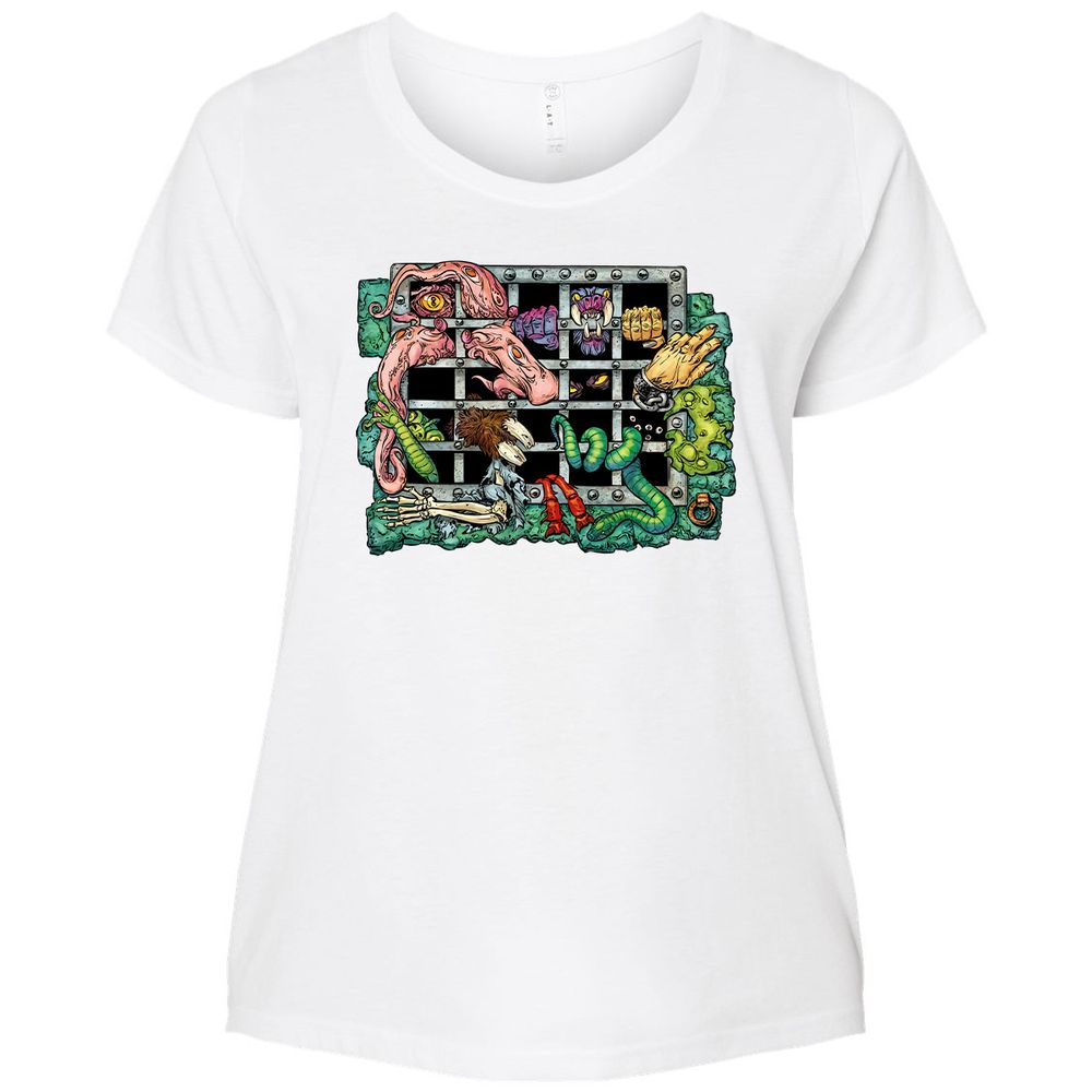 Ladies Curvy Jersey - 8D68EX72 - White - 6