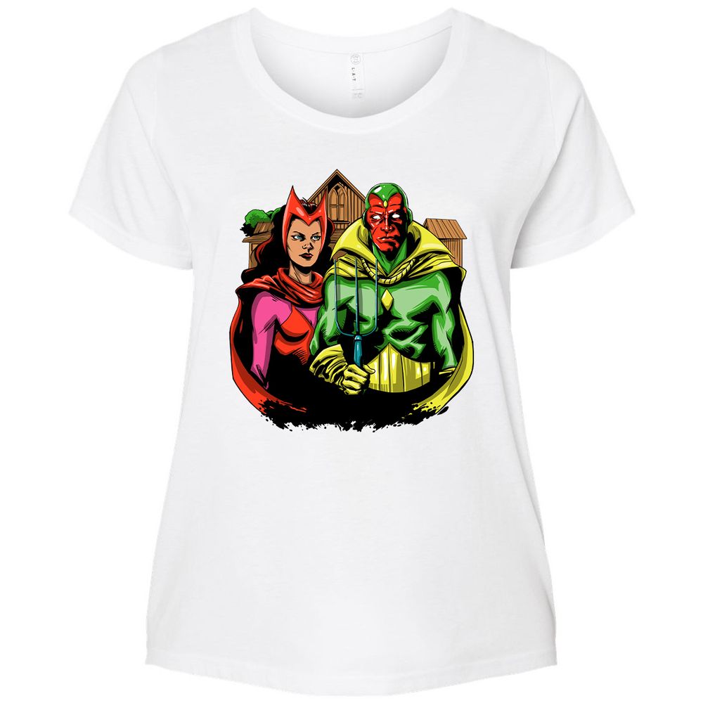 Ladies Curvy Jersey - L53TK7SD - White - 6