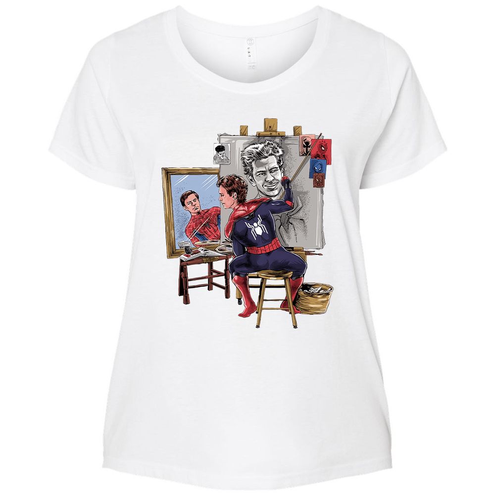 Ladies Curvy Jersey - 5Z6HKYEN - White - 6