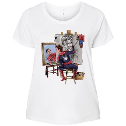 Ladies Curvy Jersey - 5Z6HKYEN - White - 6