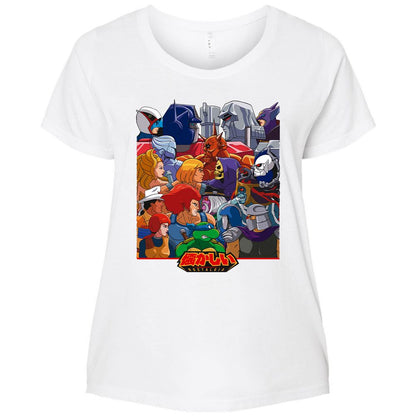 Ladies Curvy Jersey - QPJLQQYC - White - 6