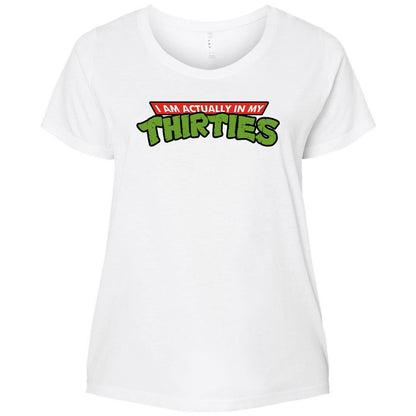 Ladies Curvy Jersey - 8V3QWZVC - White - 6