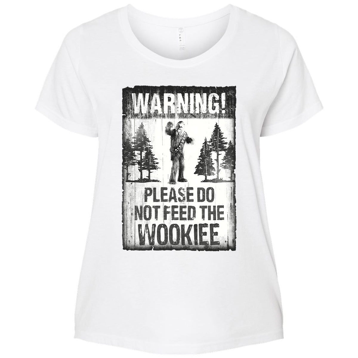 Ladies Curvy Jersey - B8E763JX - White - 6