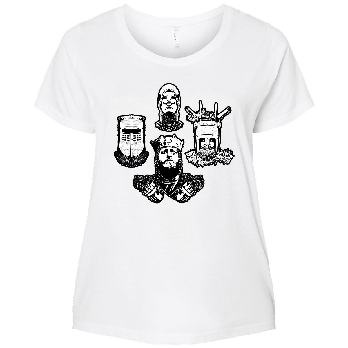 Ladies Curvy Jersey - BHK8J849 - White - 6