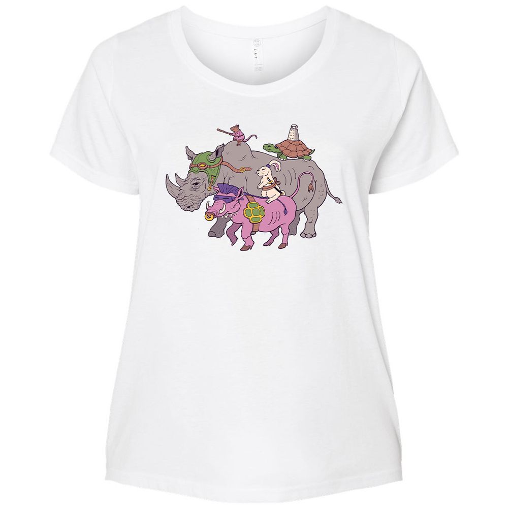 Ladies Curvy Jersey - N94AR623 - White - 6