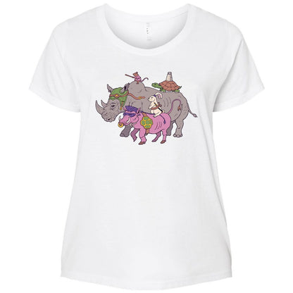 Ladies Curvy Jersey - N94AR623 - White - 6