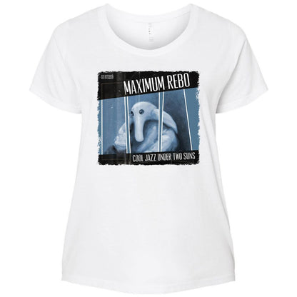 Ladies Curvy Jersey - 24Q8CSTT - White - 6