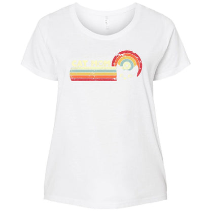 Ladies Curvy Jersey - WSTJCQGW - White - 6