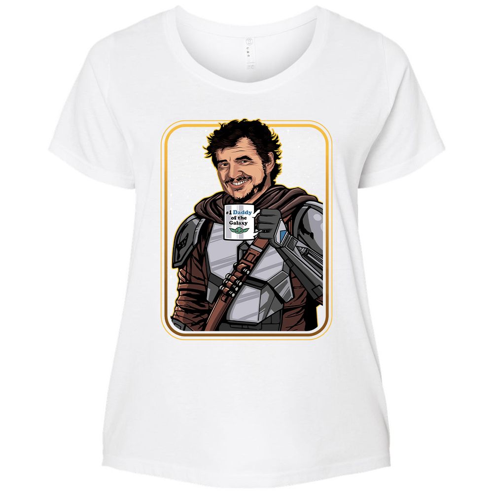 Ladies Curvy Jersey - PJ8DS21G - White - 6