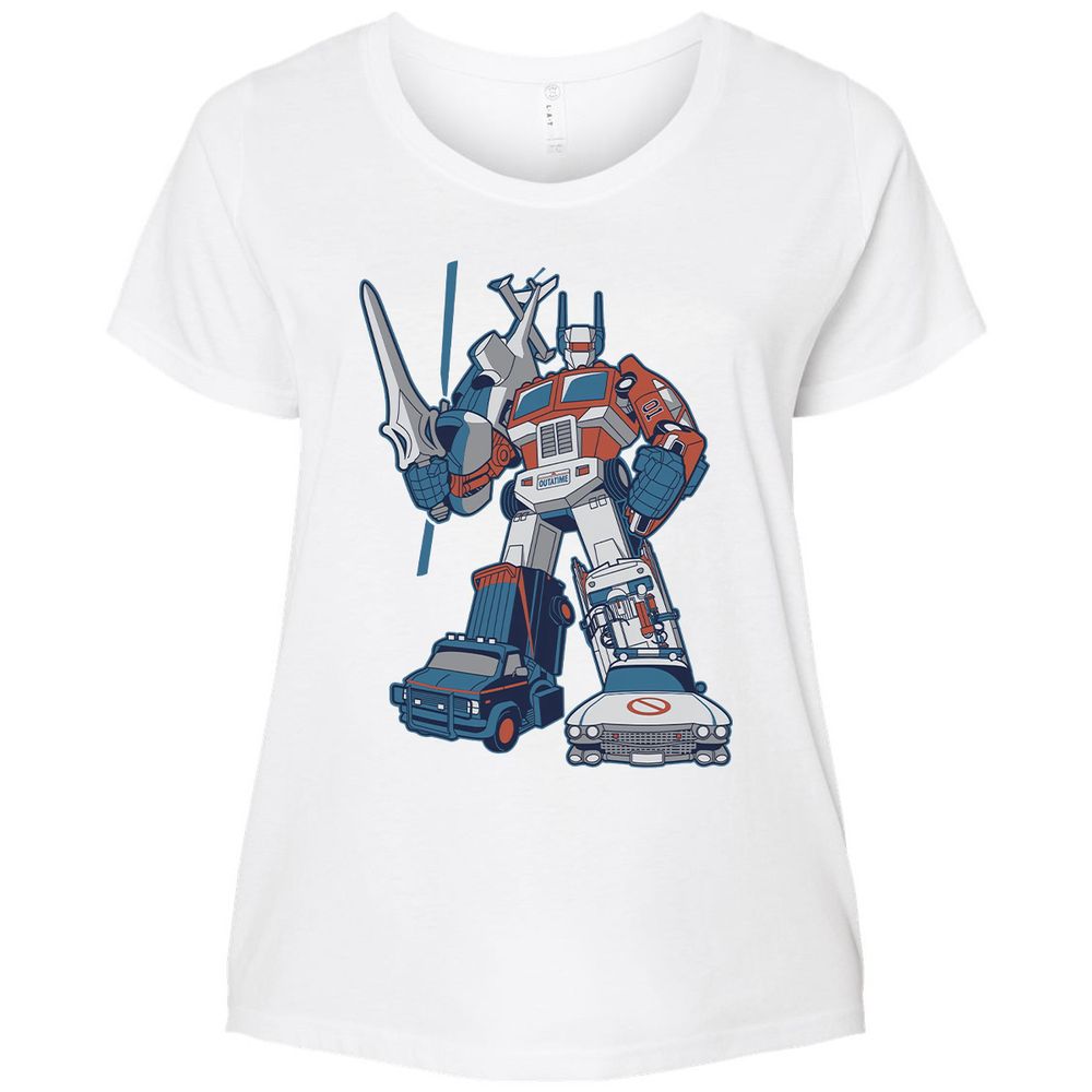 Ladies Curvy Jersey - 8LJCFTX9 - White - 6