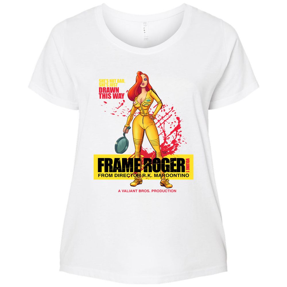 Ladies Curvy Jersey - LZDP9KMJ - White - 6