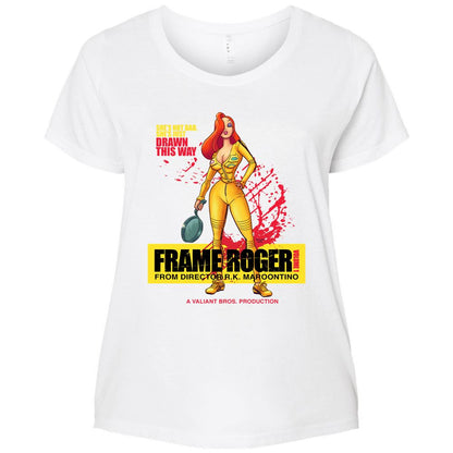 Ladies Curvy Jersey - LZDP9KMJ - White - 6