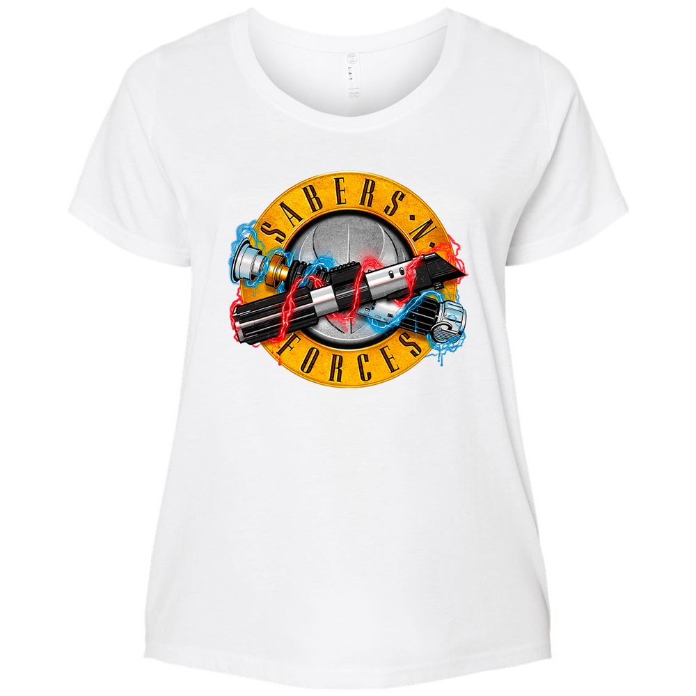 Ladies Curvy Jersey - DFFRPM5Z - White - 6