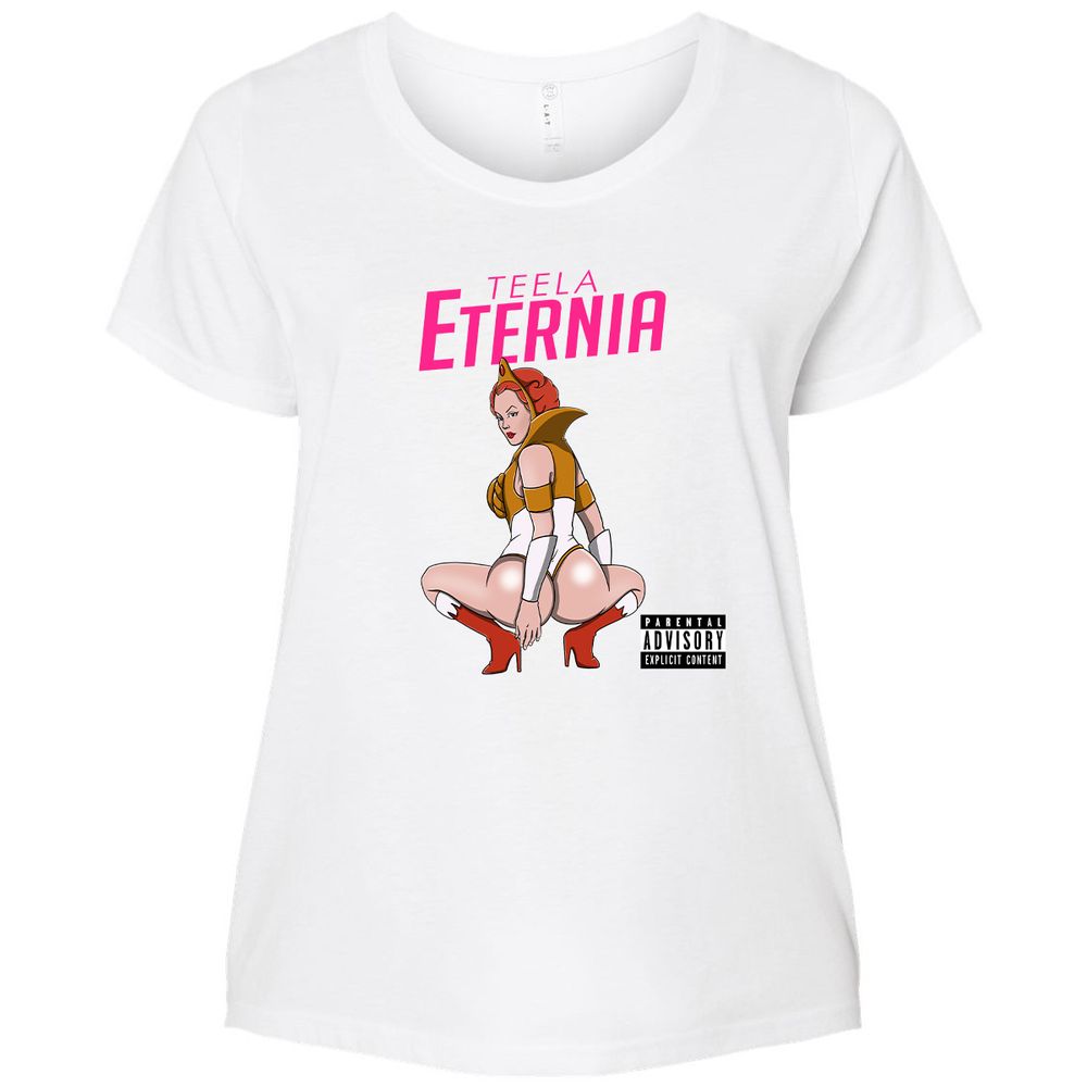 Ladies Curvy Jersey - EDDB79ZZ - White - 6