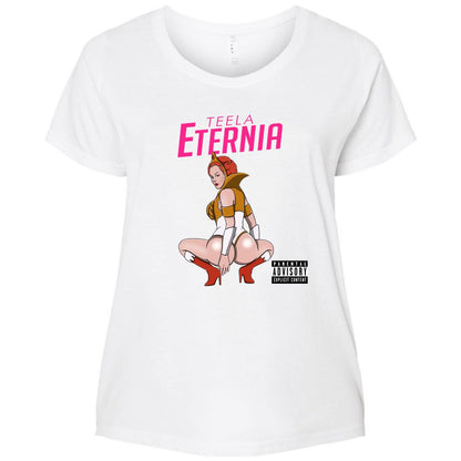 Ladies Curvy Jersey - EDDB79ZZ - White - 6