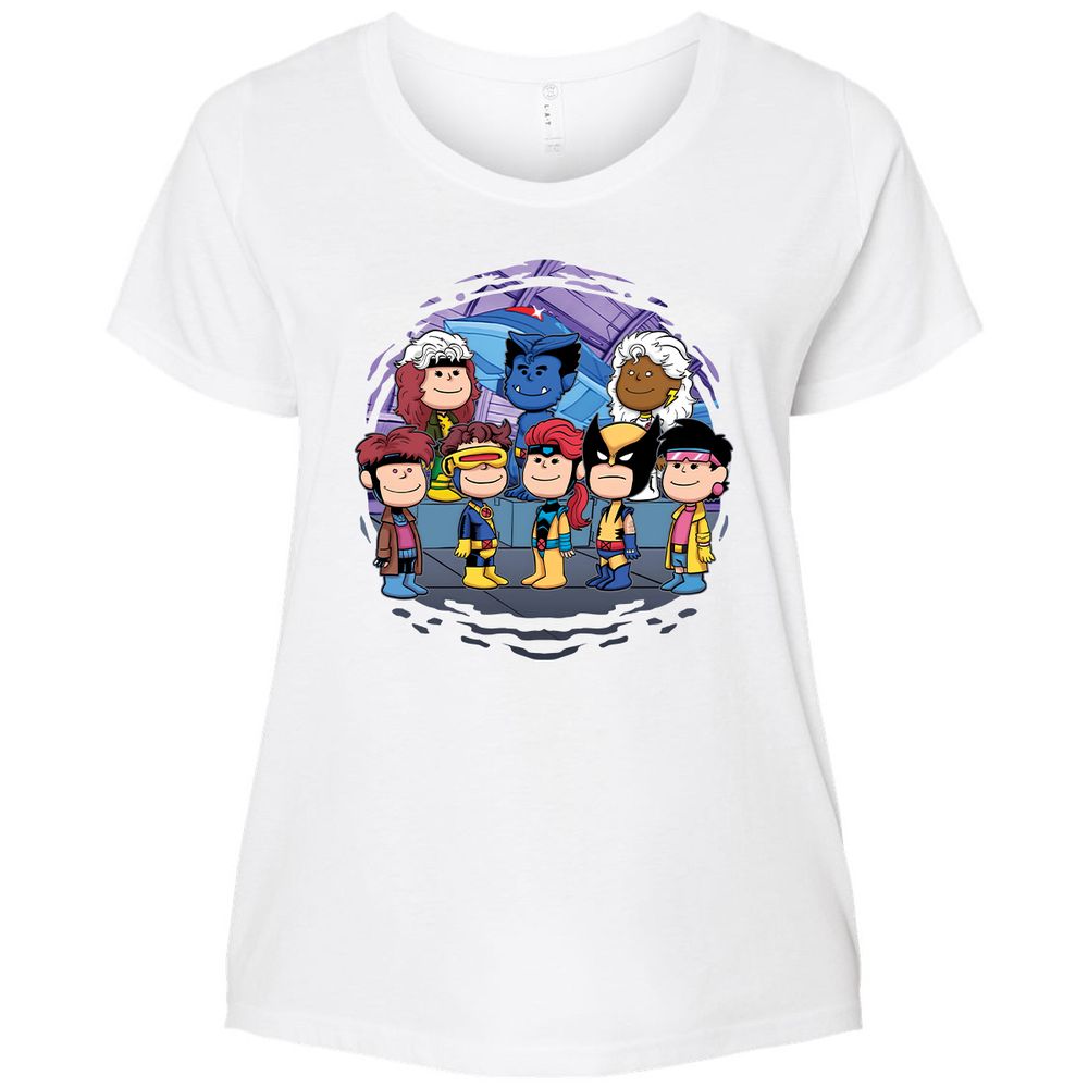 Ladies Curvy Jersey - MS1F6U1H - White - 6