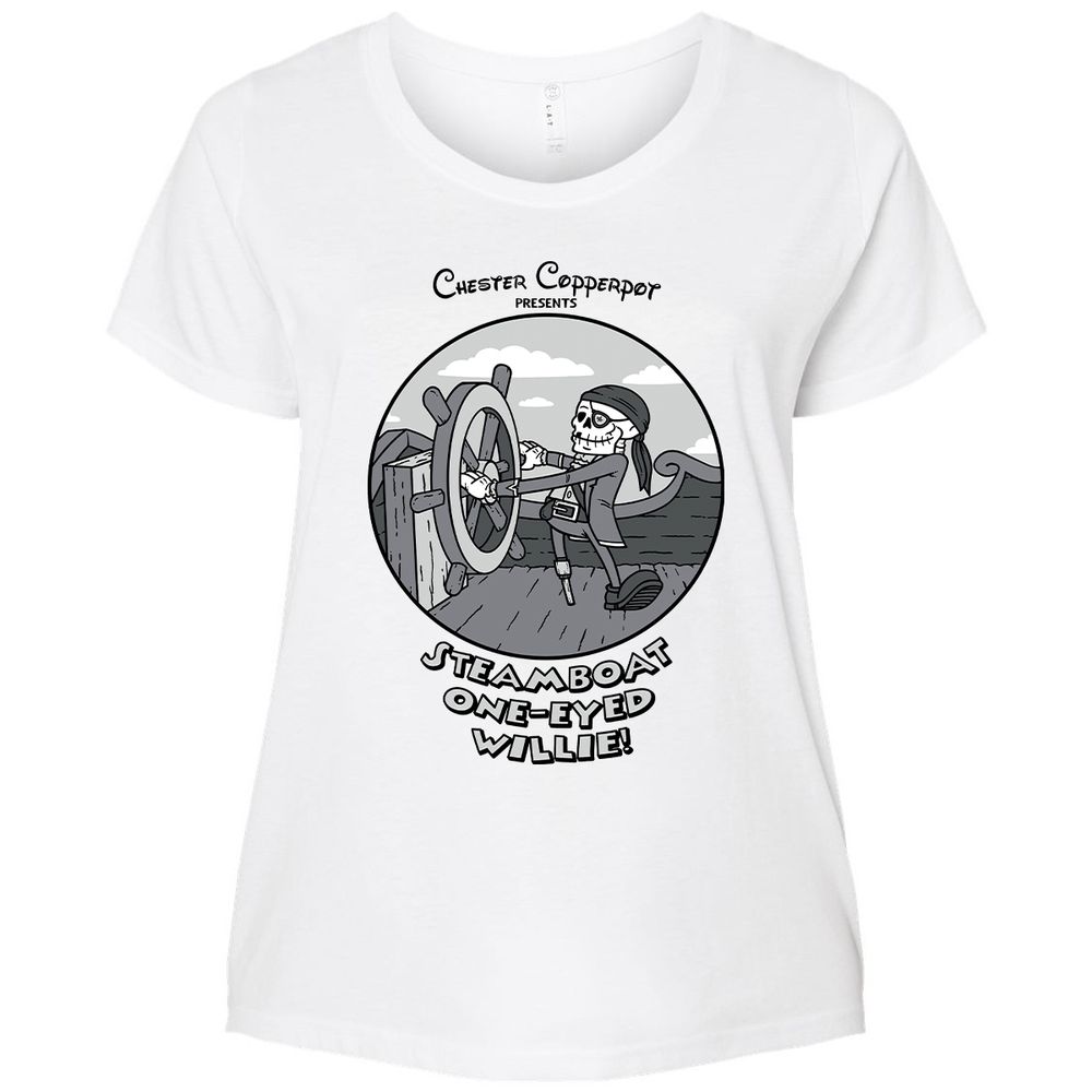 Ladies Curvy Jersey - D5VGA7HN - White - 6