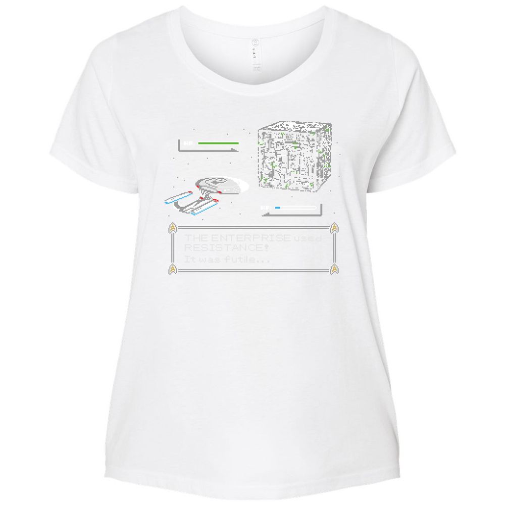 Ladies Curvy Jersey - YCU1RR3L - White - 6