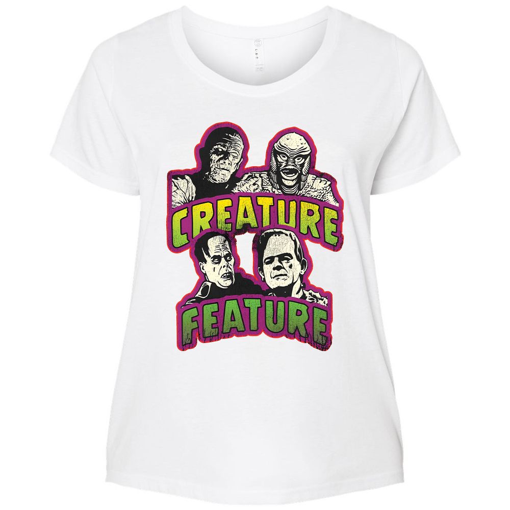 Ladies Curvy Jersey - 8A86YKJA - White - 6