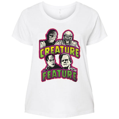 Ladies Curvy Jersey - 8A86YKJA - White - 6