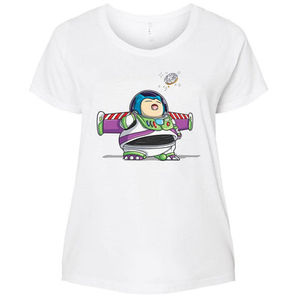 Ladies Curvy Jersey - 552XUJ7P - White - 6