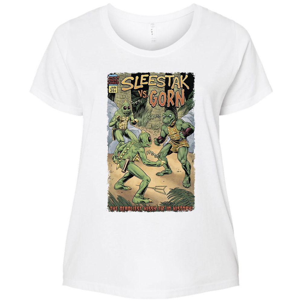 Ladies Curvy Jersey - VVV4W2DB - White - 6