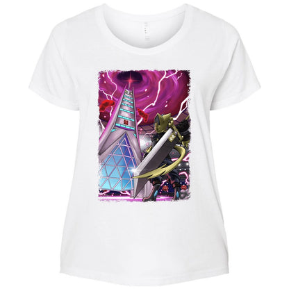 Ladies Curvy Jersey - 57SAEPQS - White - 6