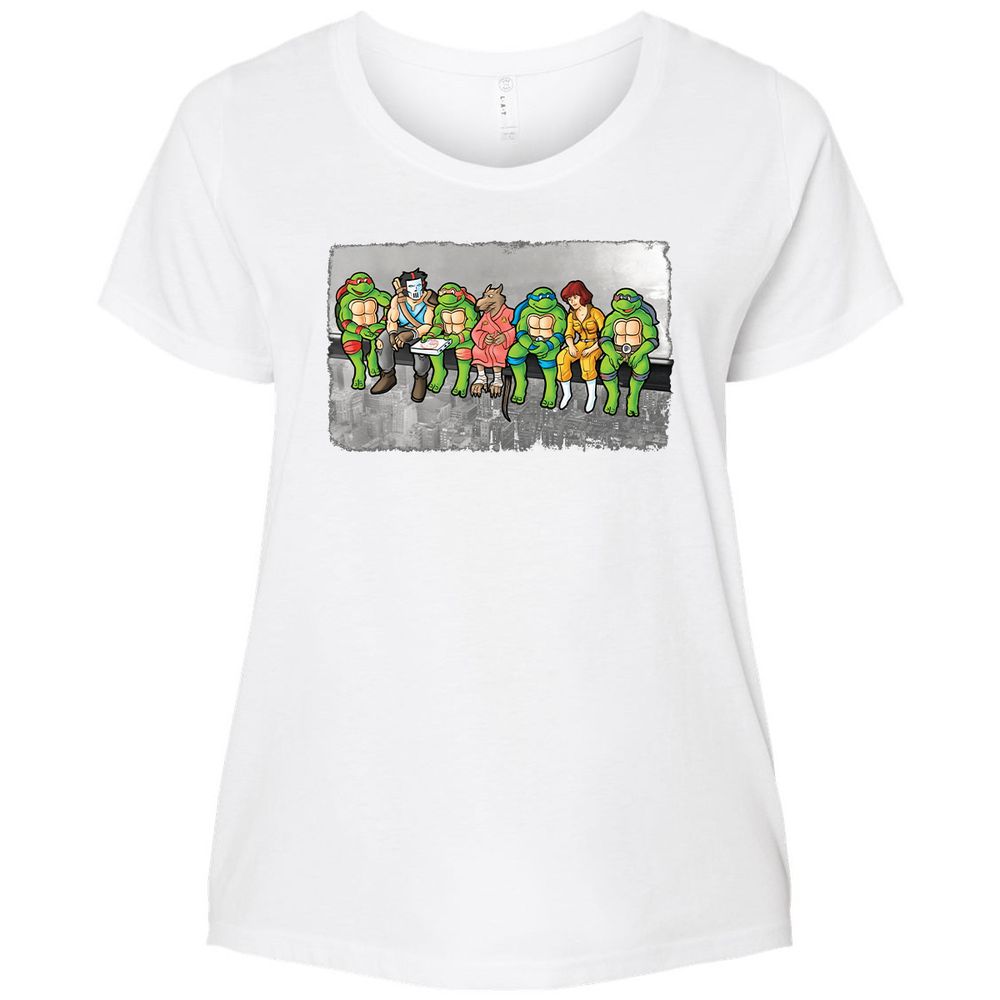 Ladies Curvy Jersey - NWA4XZVE - White - 6