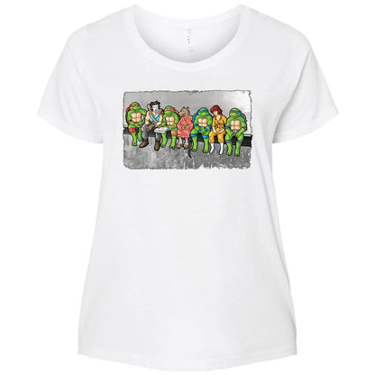 Ladies Curvy Jersey - NWA4XZVE - White - 6