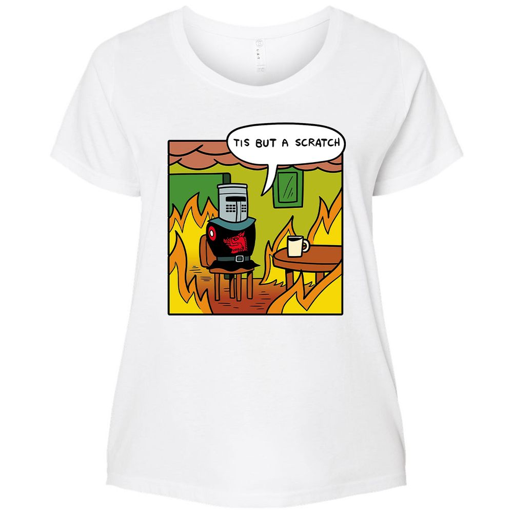 Ladies Curvy Jersey - KXQUM8RA - White - 6