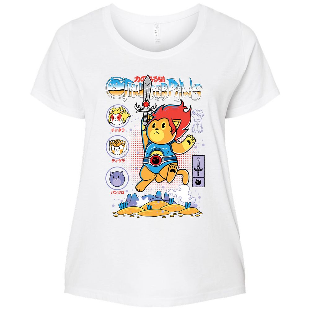 Ladies Curvy Jersey - AKNKJWJE - White - 6