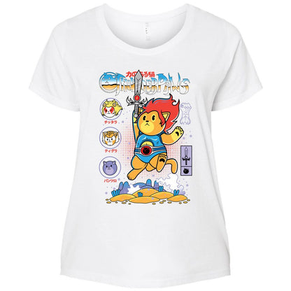 Ladies Curvy Jersey - AKNKJWJE - White - 6