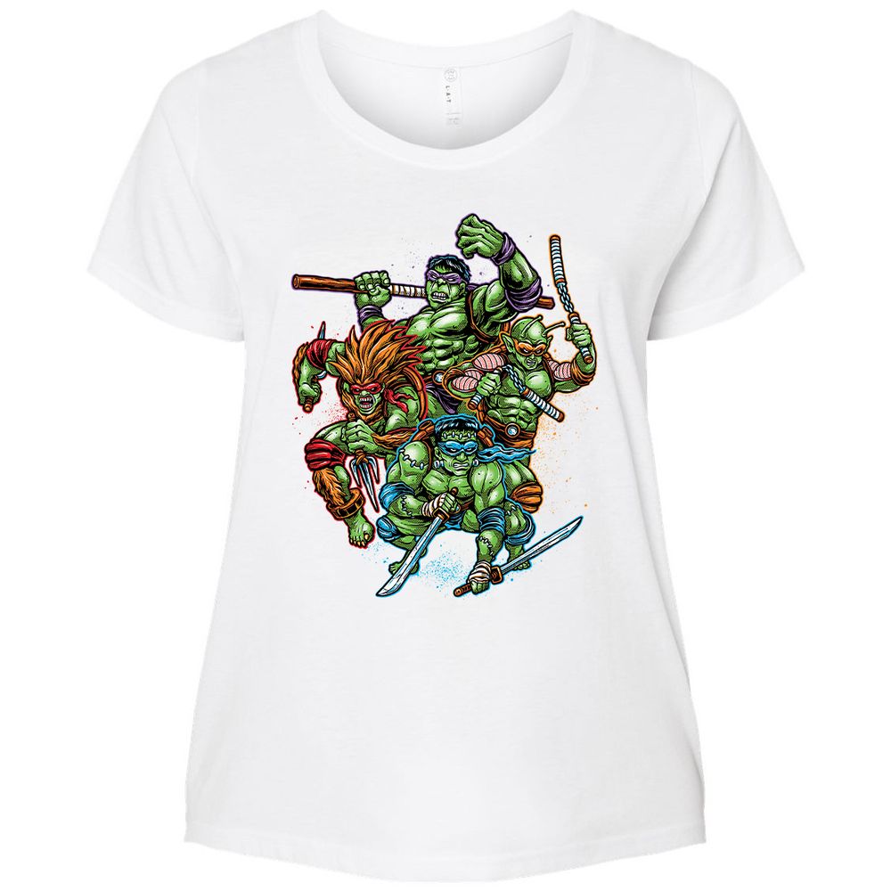 Ladies Curvy Jersey - PBKL14SK - White - 6