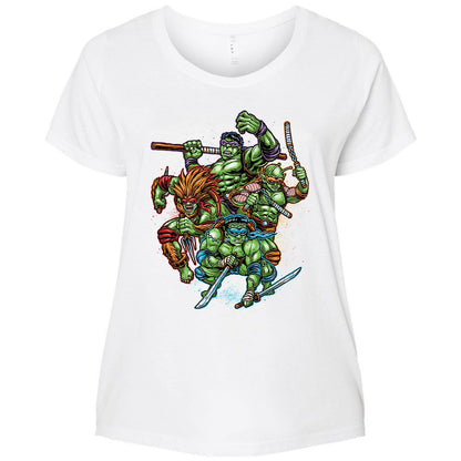 Ladies Curvy Jersey - PBKL14SK - White - 6