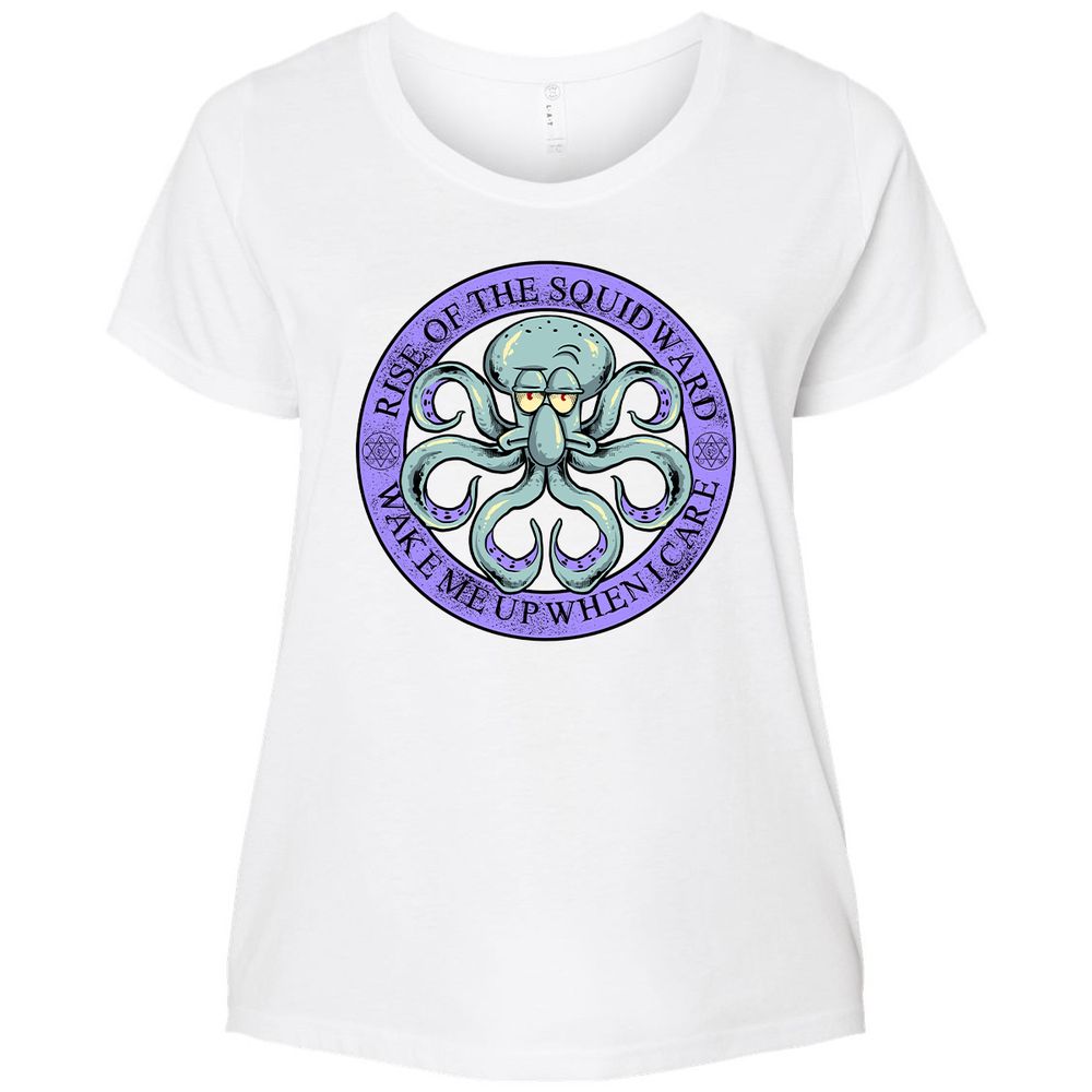 Ladies Curvy Jersey - P487DTCU - White - 6