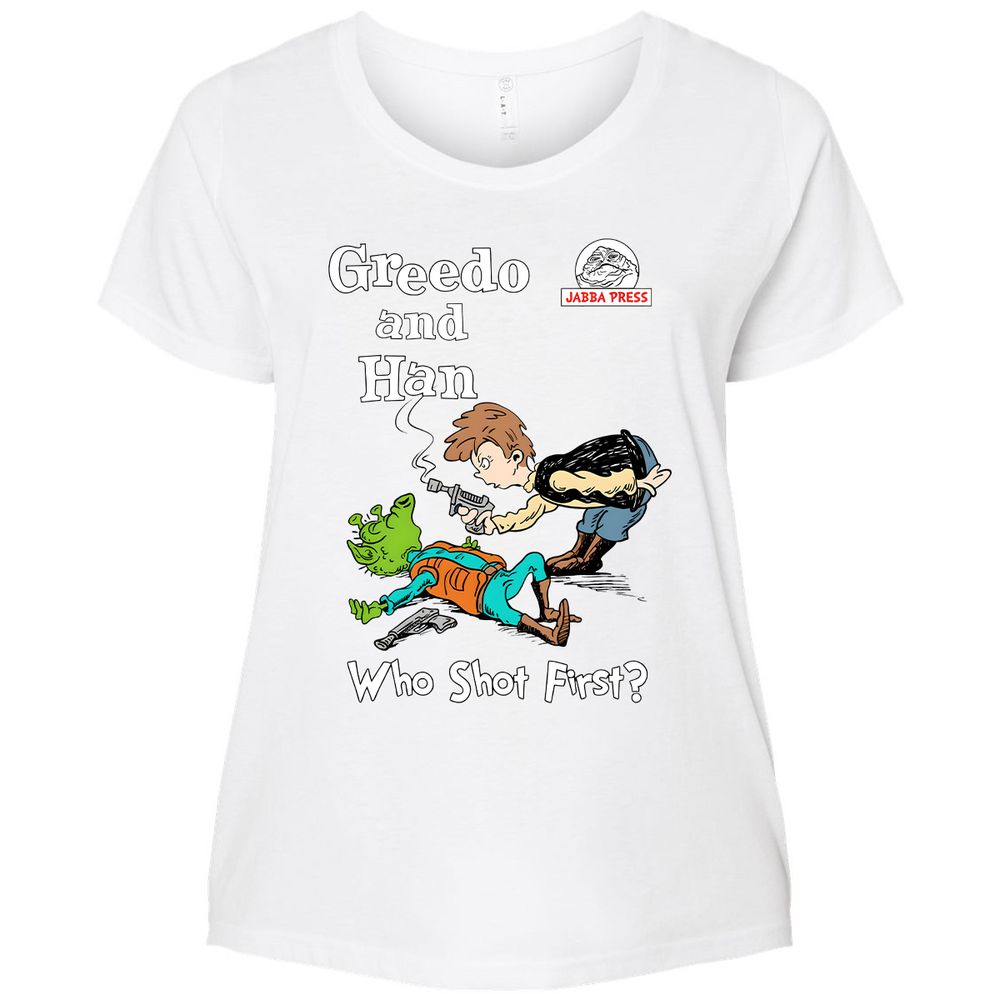 Ladies Curvy Jersey - XZBMQ22F - White - 6